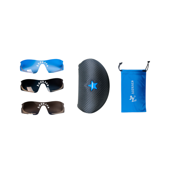 AZTRALS 3 IN 1 SUNGLASSES SPORT “SKY BLUE”
