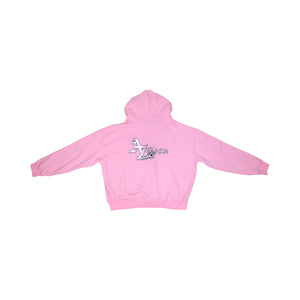 AFTER HOURS™️ ZIP UP PINK HOODIE