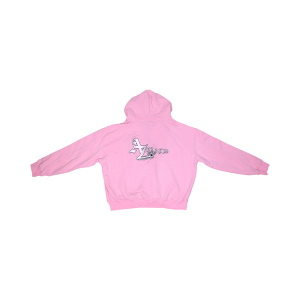AFTER HOURS™️ ZIP UP PINK HOODIE